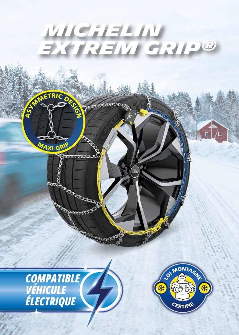 Chaines Neige MICHELIN EXTREM GRIP SUV N°240 215/75x14 215/80x14 225/70x14